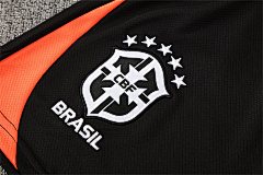 2025-26 Brazil yellow short-sleeved training jersey