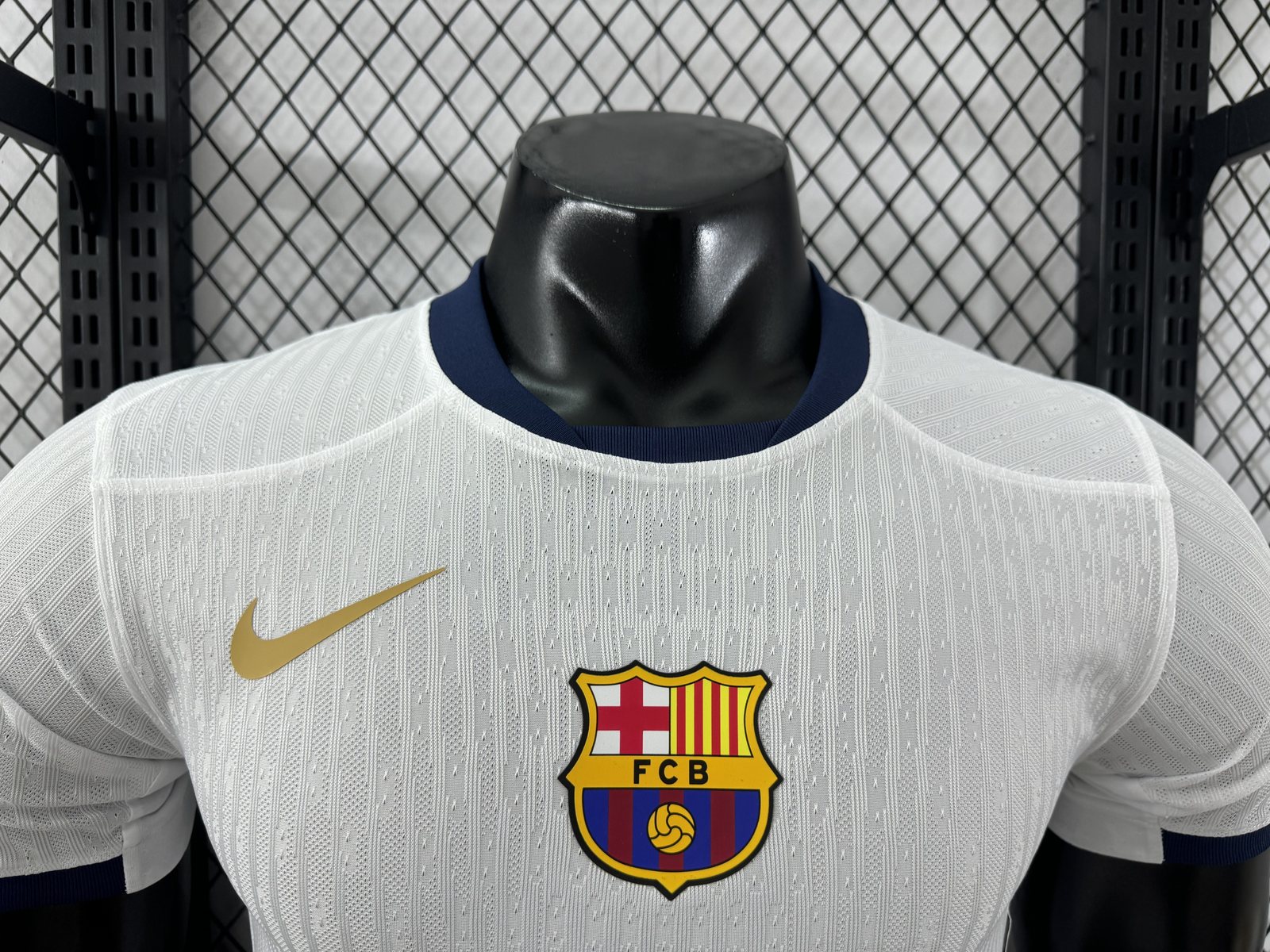 2025-26 Barcelona Special White Edition Jersey – Player Version