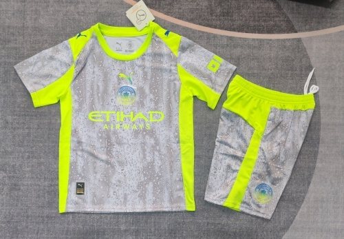 2025-26 Manchester City Away Jersey - Kids