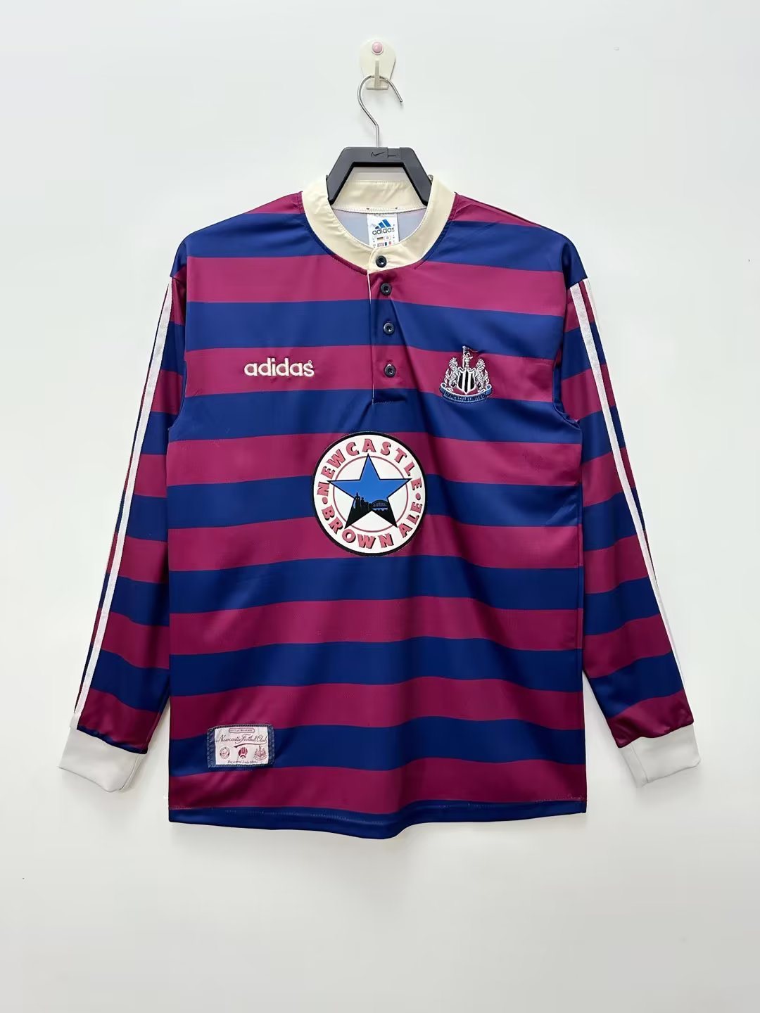 1995-97 Newcastle United Away Long Sleeve Retro Shirt