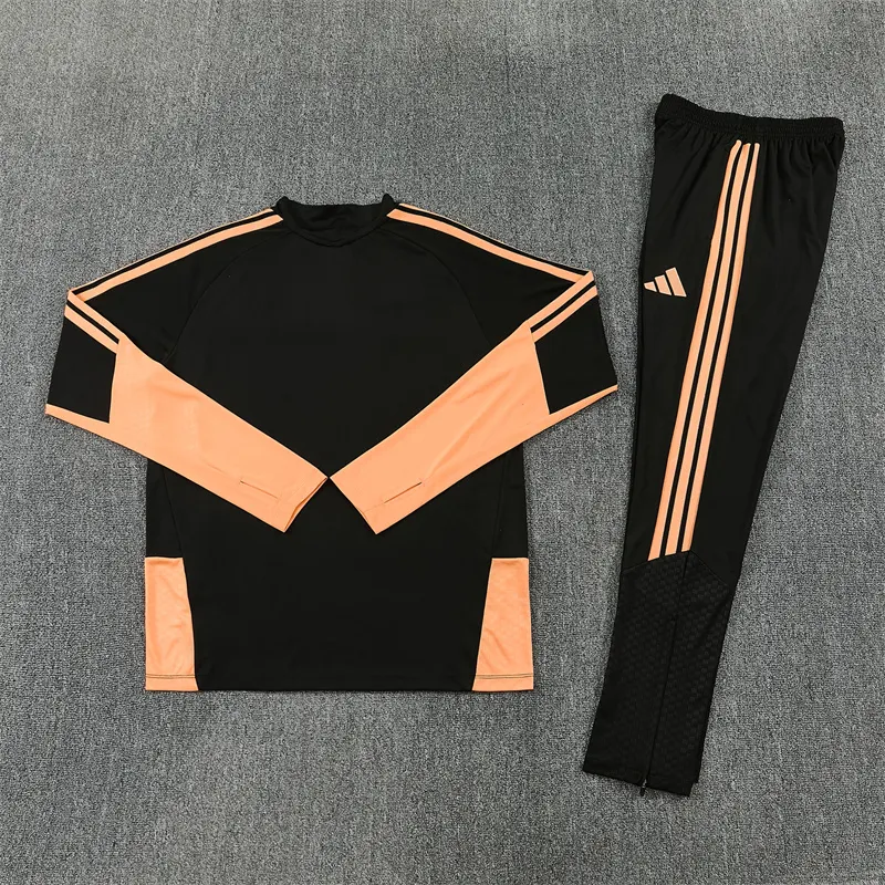 2026-27 Arsenal Black Half-Zip Training Kit