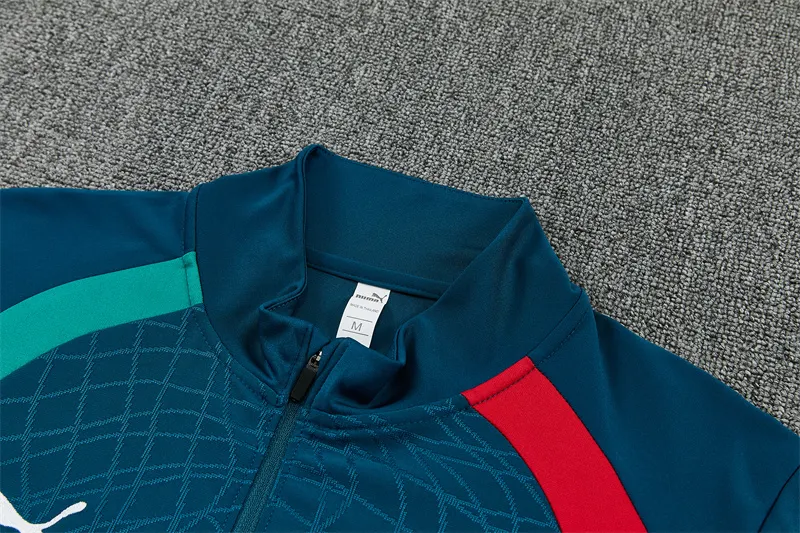 2026-27 Portugal Dark Green Half-Zip Training Top