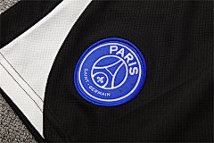 2025-26 Paris Saint-Germain Black T90 Short Sleeve Training Jersey