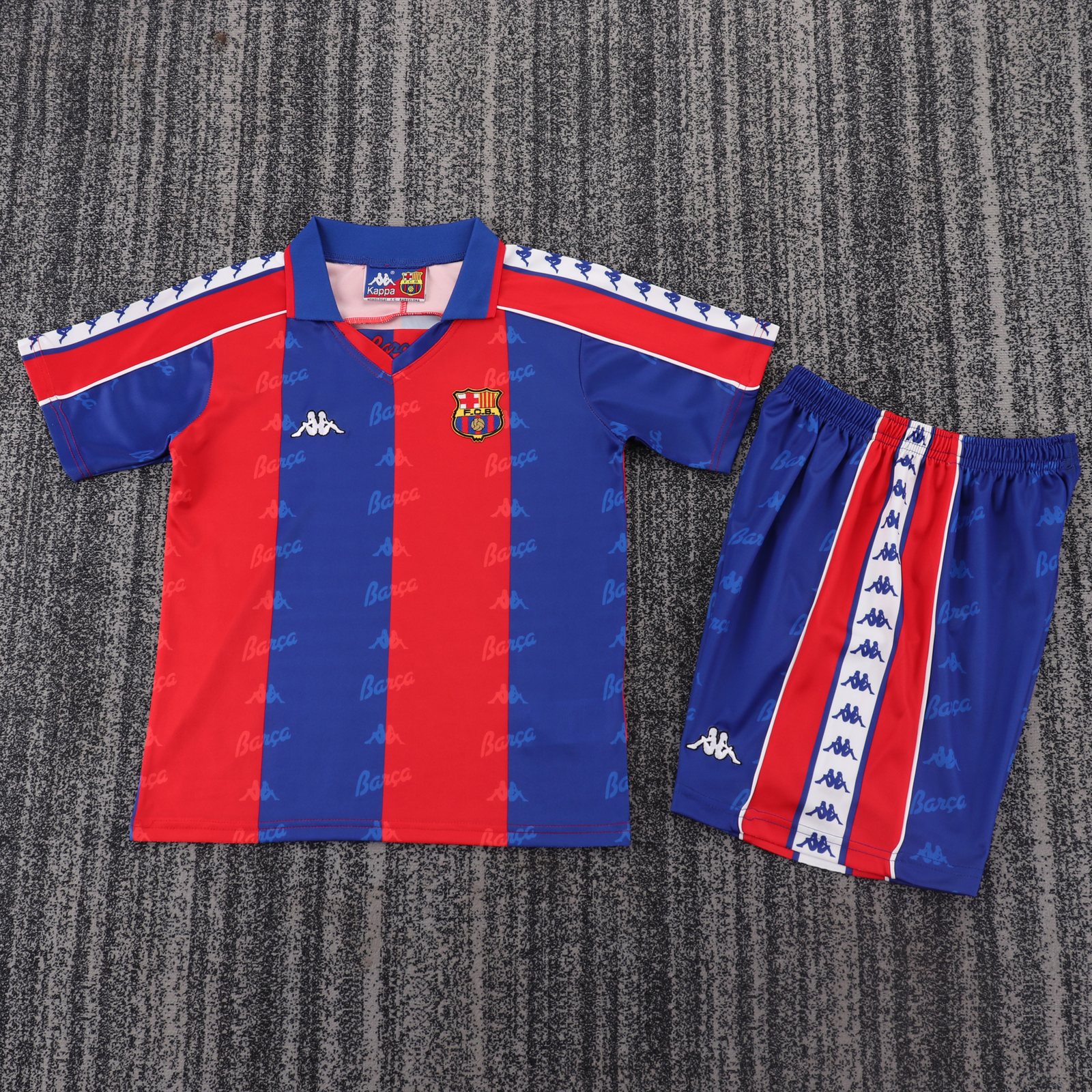1992-95 Barcelona Home Retro Shirt - Kids Sizes