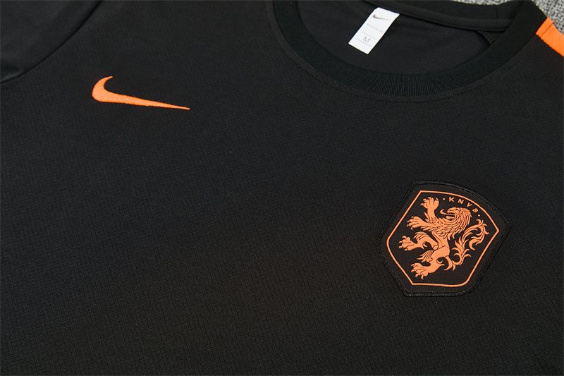 2026-27 Netherlands Black Short-Sleeve Training Jersey