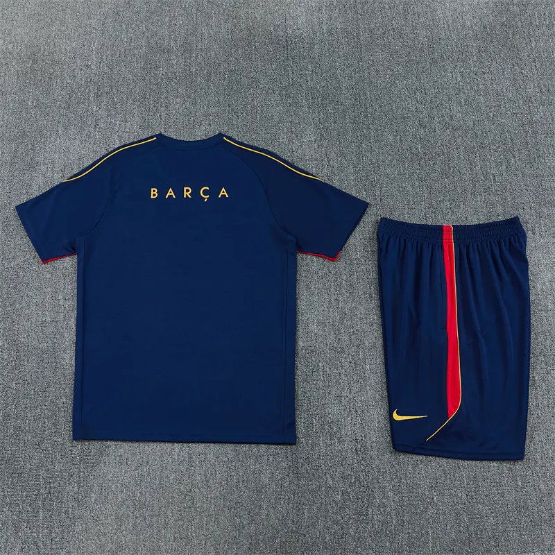 2026-27 Barcelona Royal Blue Short-Sleeve Training Jersey