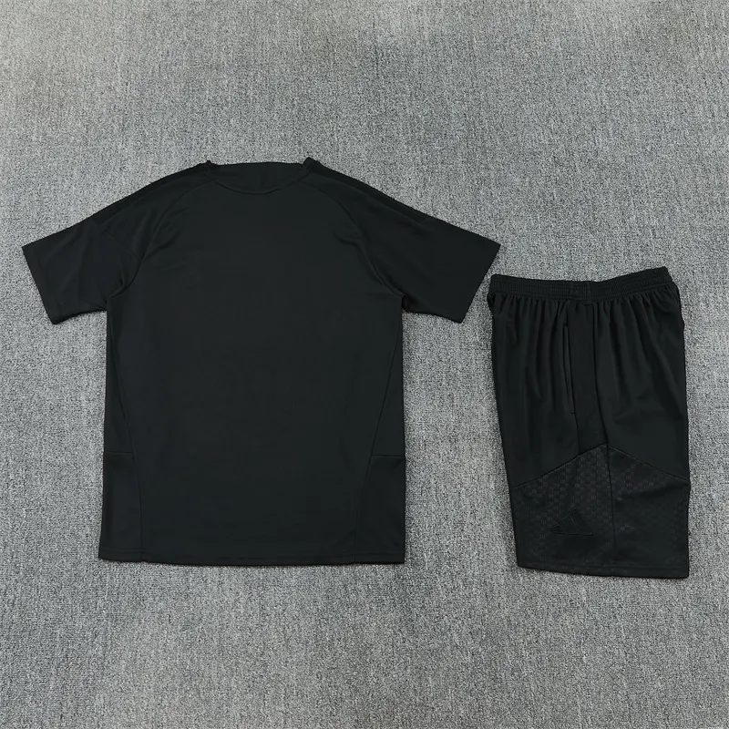 2026-27 Real Madrid Black Short-Sleeve Training Jersey