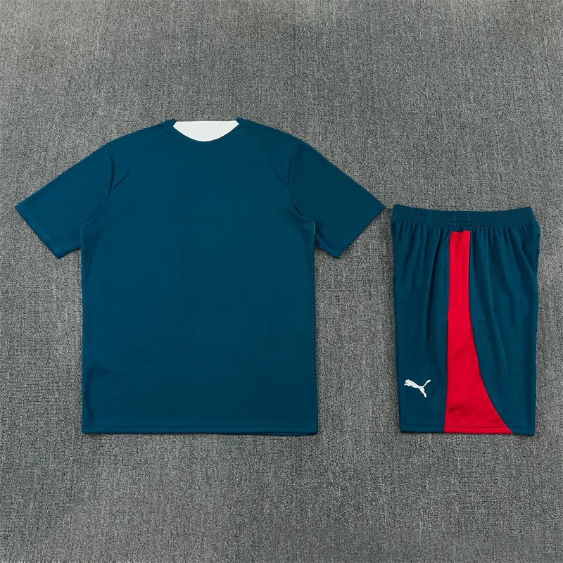 2026-27 Portugal Team Dark Green Short-Sleeve Training Jersey