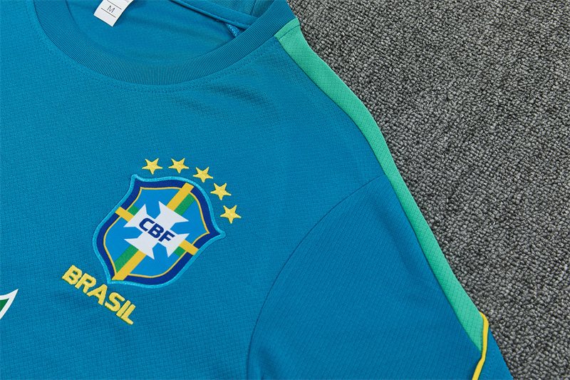 2026-27 Brazil Coral Short-Sleeve Training Jersey