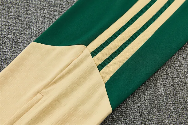 2026-27 Real Madrid Green Half-Zip Training Jersey