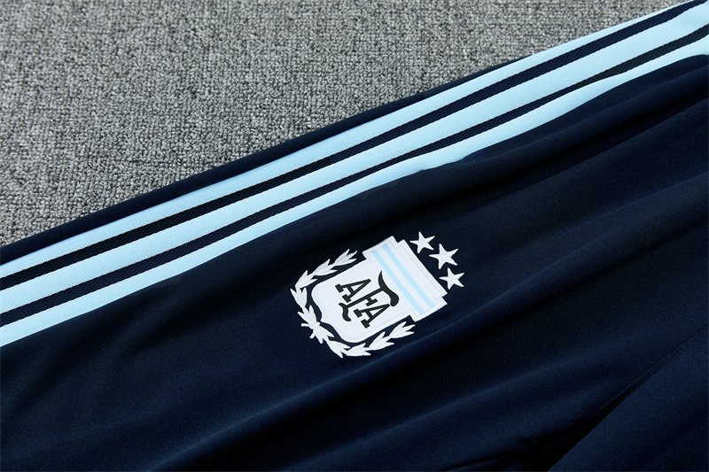2026-27 Argentina White Half-Zip Training Jersey