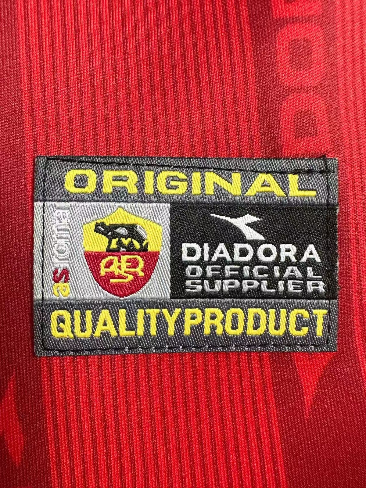 1999-00 Roma Home Retro Jersey