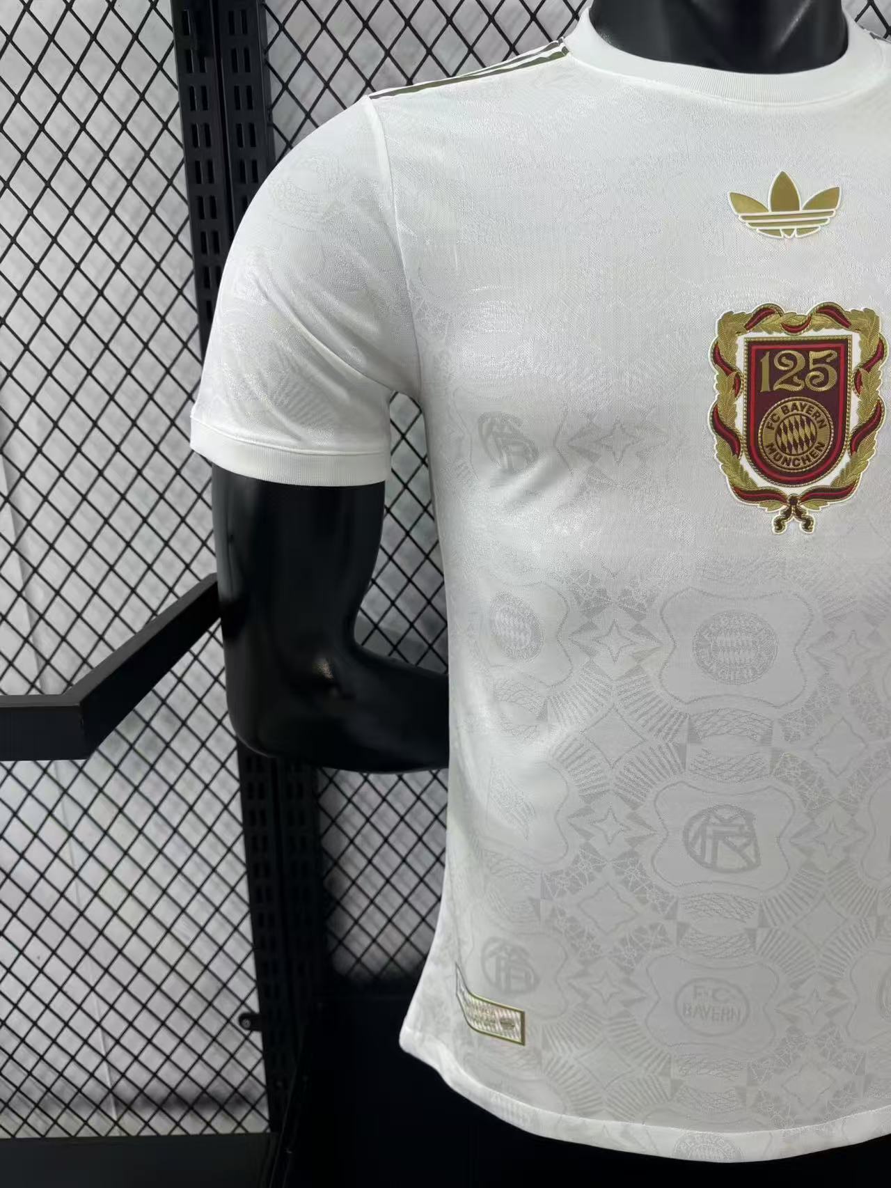 2025-26 Bayern Munich 125th Anniversary White Jersey – Player Version