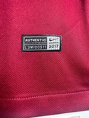 2017-18 Roma Home Long Sleeve Retro Jersey