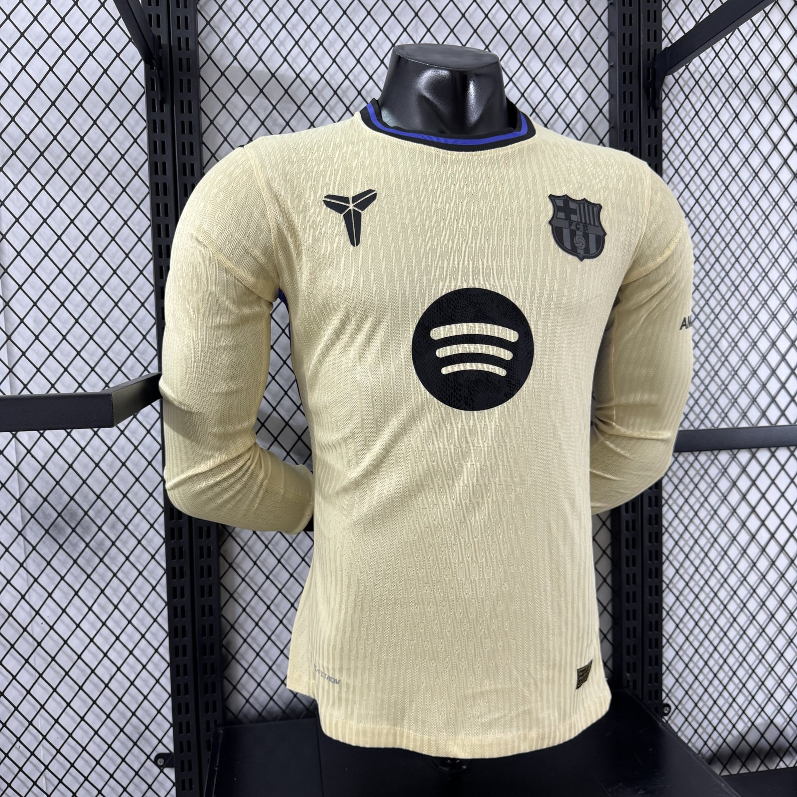 2025-26 Barcelona Away Long-Sleeve Jersey - Player Version