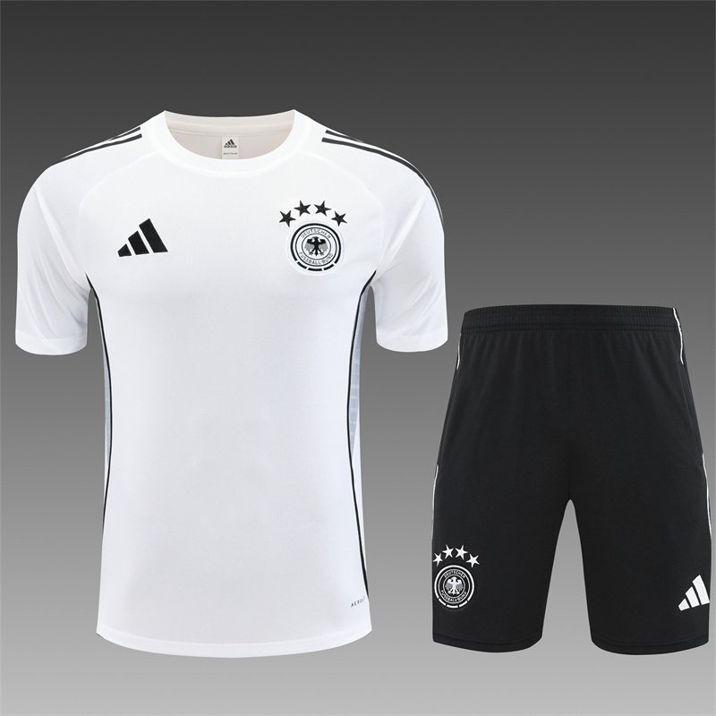 2025-26 Germany White Short-Sleeve Training Jersey