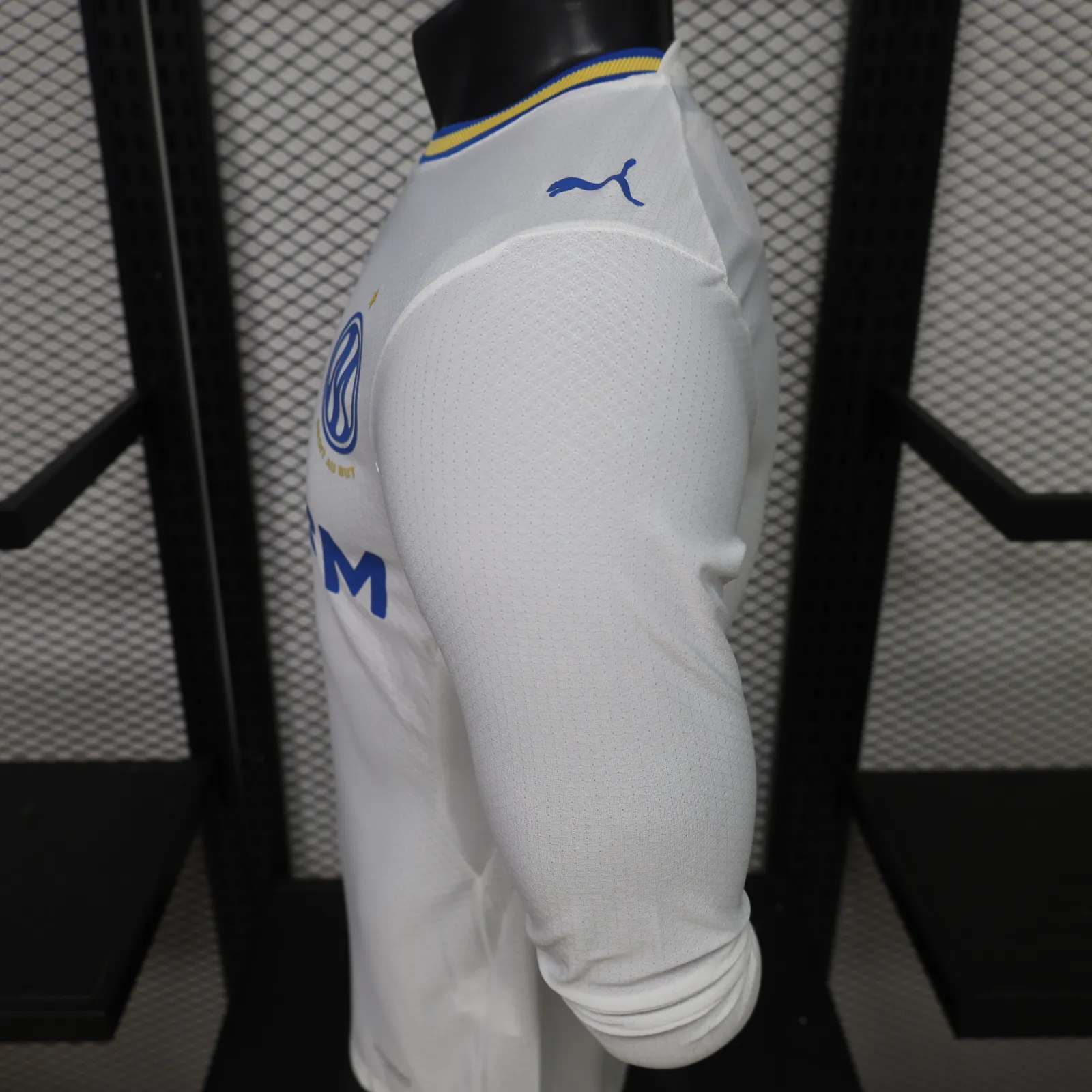 2026-27 Marseille Home Long-Sleeve Jersey – Player Version