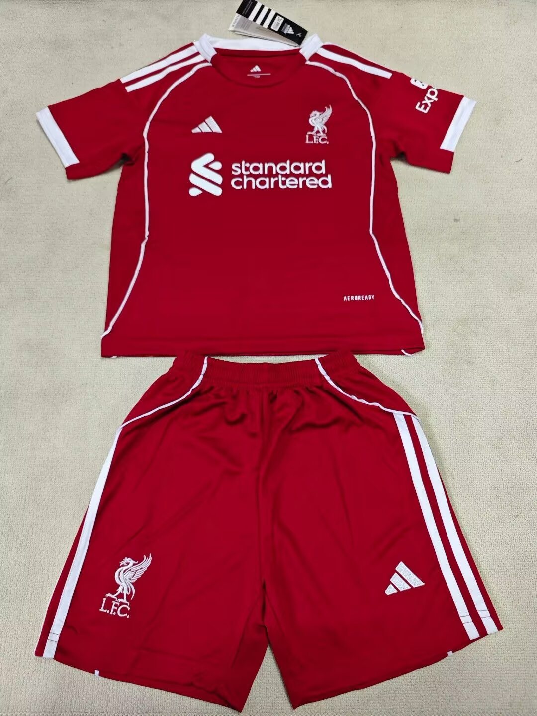 2025-26 Liverpool Home Shirt - Kids