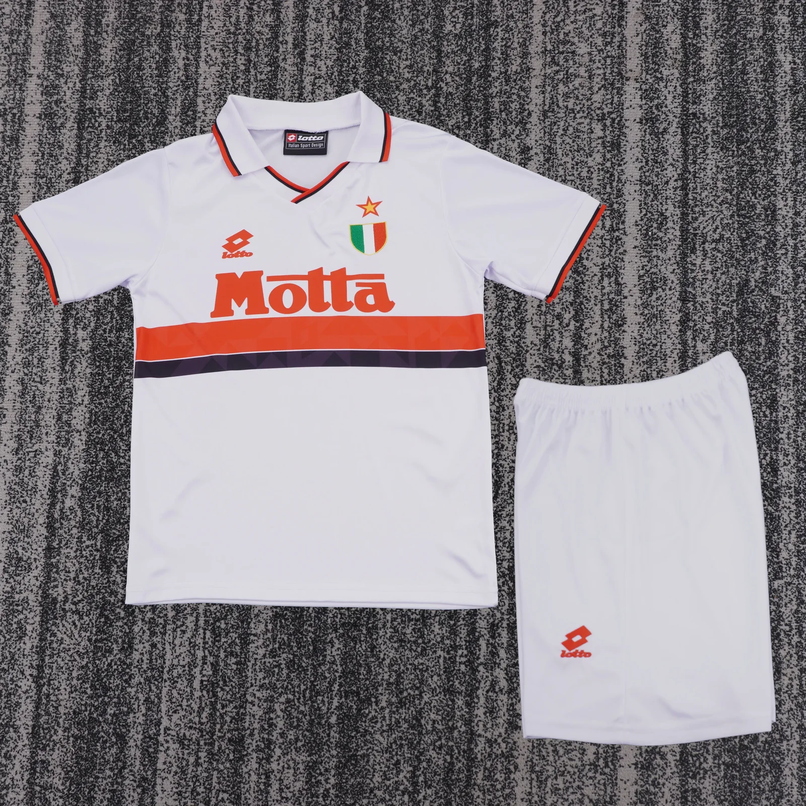 1993-94 AC Milan Away Retro Jersey - Kids