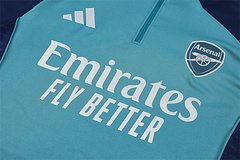 2025-26 Arsenal Green Half-Raised Training Jersey