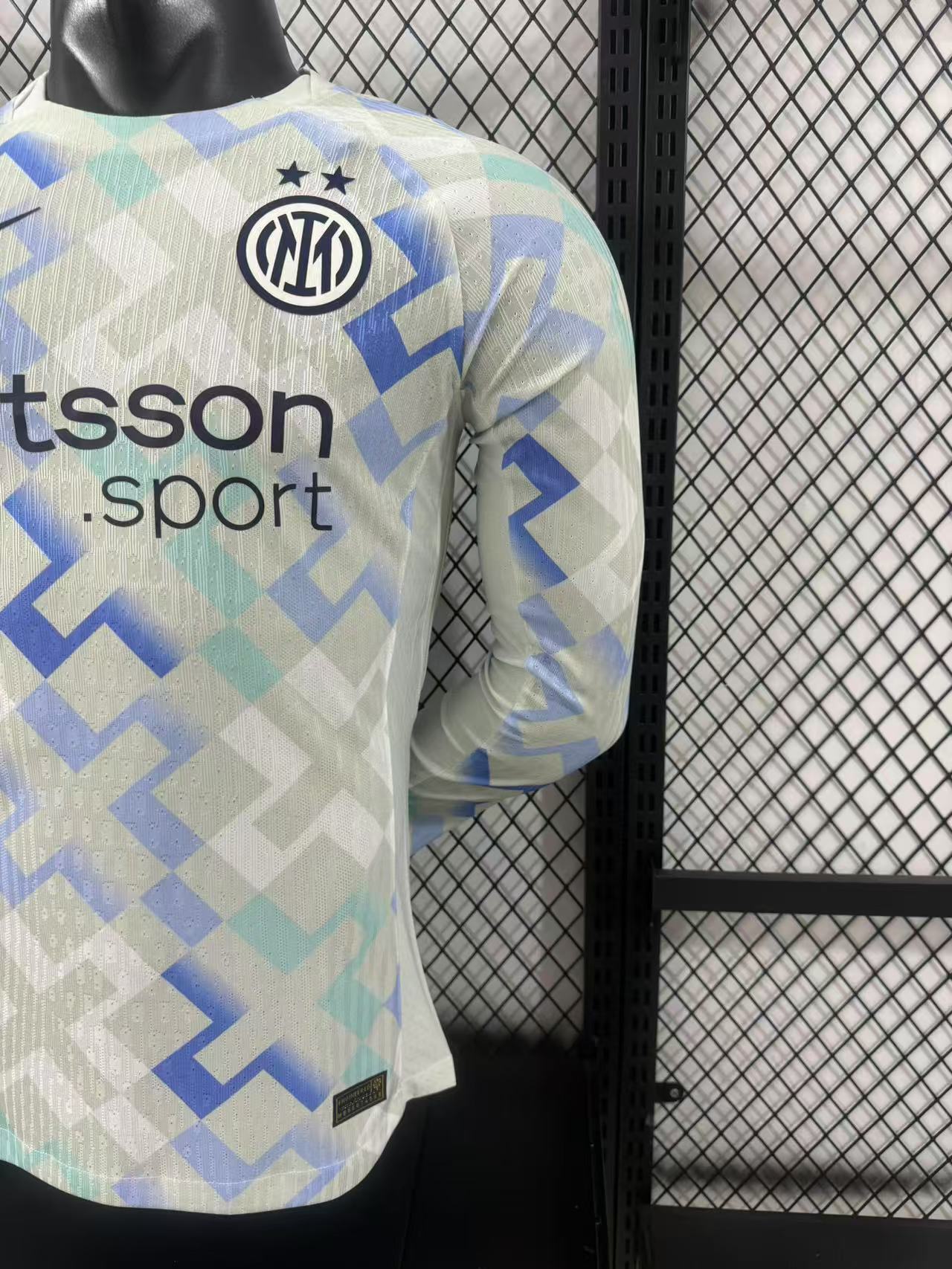 2025-26 Inter Milan Away Long-Sleeve Jersey — Player Version