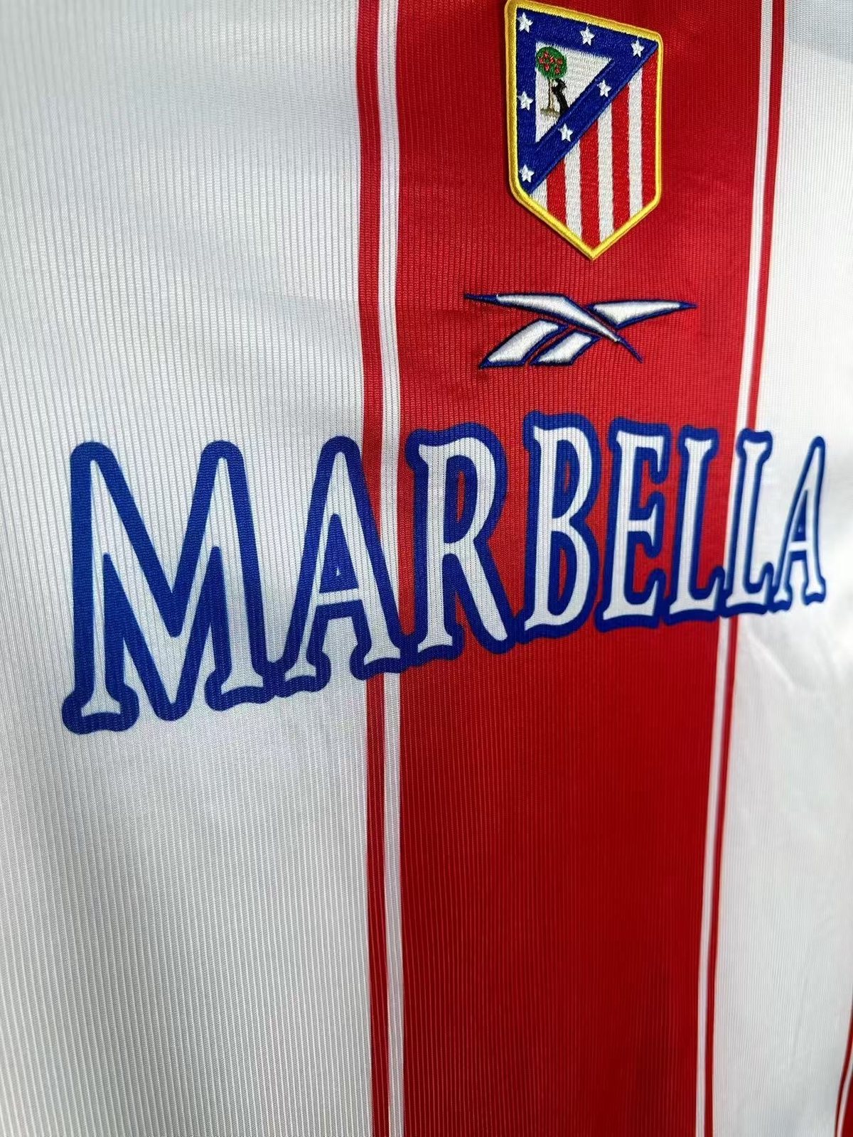 1999–00 Atlético Madrid Home Retro Jersey