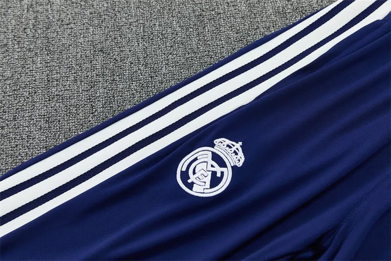 2026-27 Real Madrid White Half-Zip Training Jersey