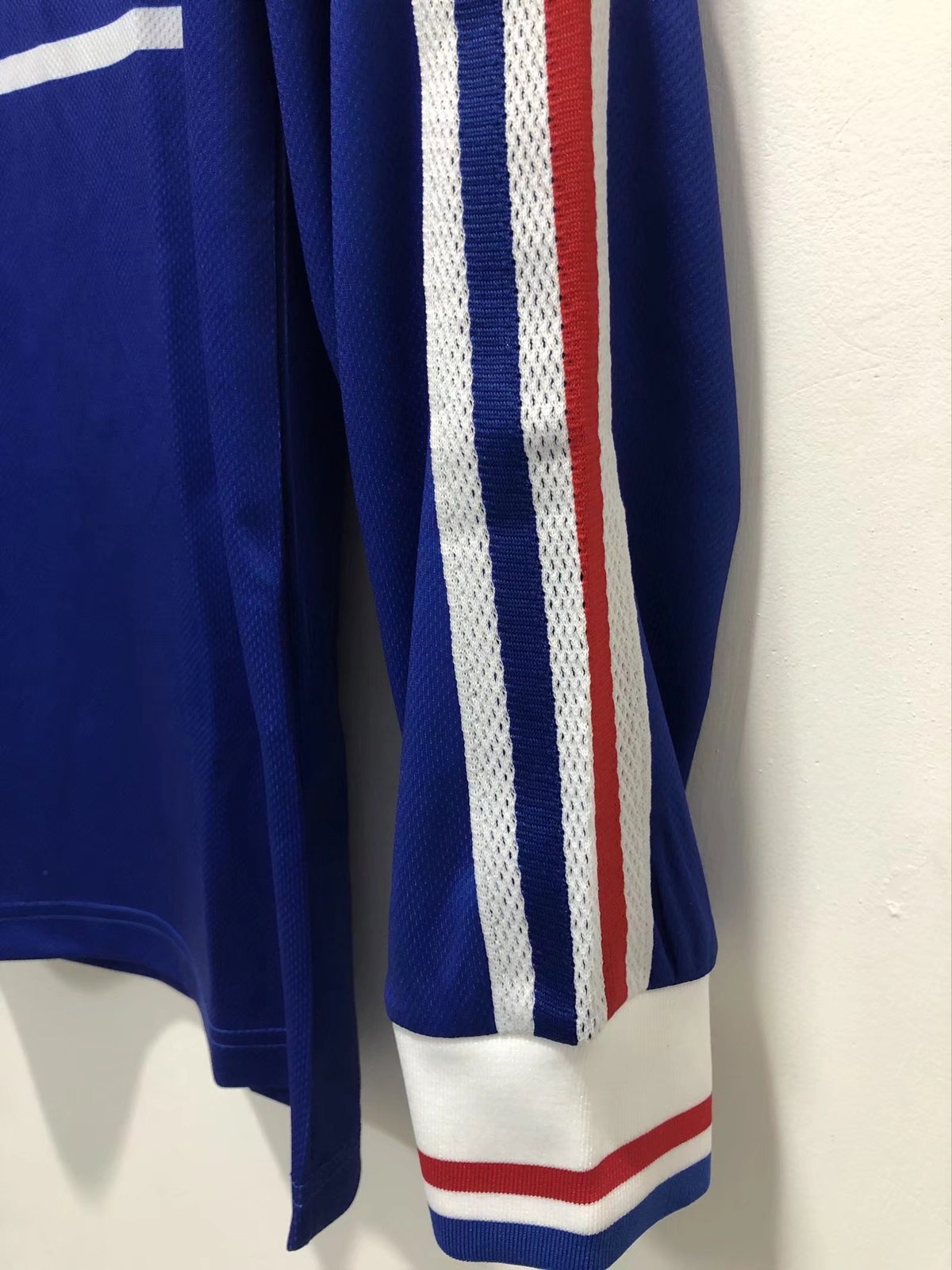 1998 France Home Long Sleeve Retro Jersey
