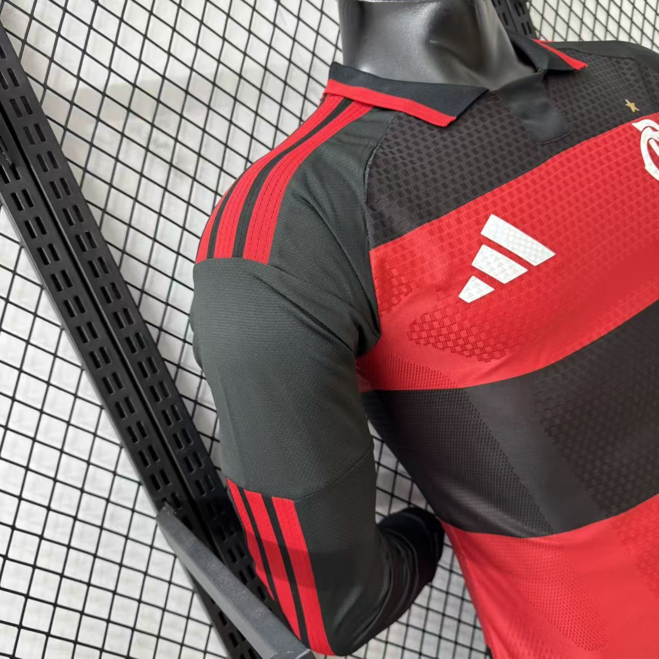 2026-27 Flamengo Home Long-Sleeve Jersey - Player Version