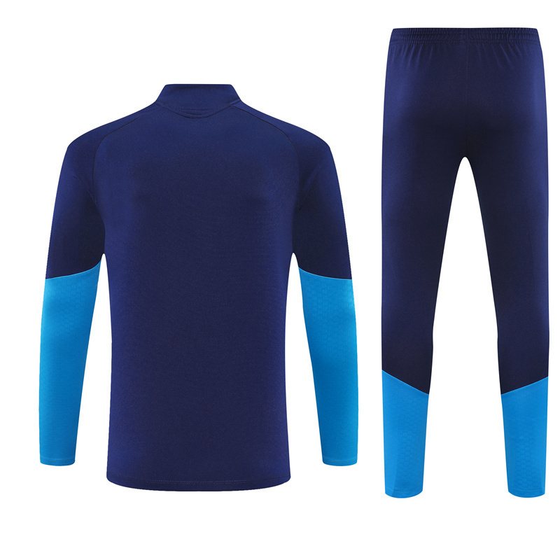 2026-27 Spain Royal Blue Half-Zip Training Jersey