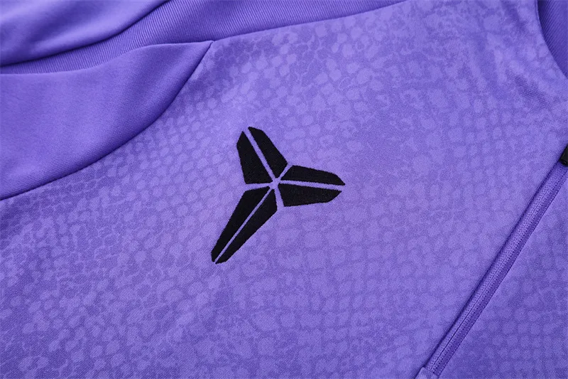 2025-26 Barcelona Purple Half-Zip Training Jersey