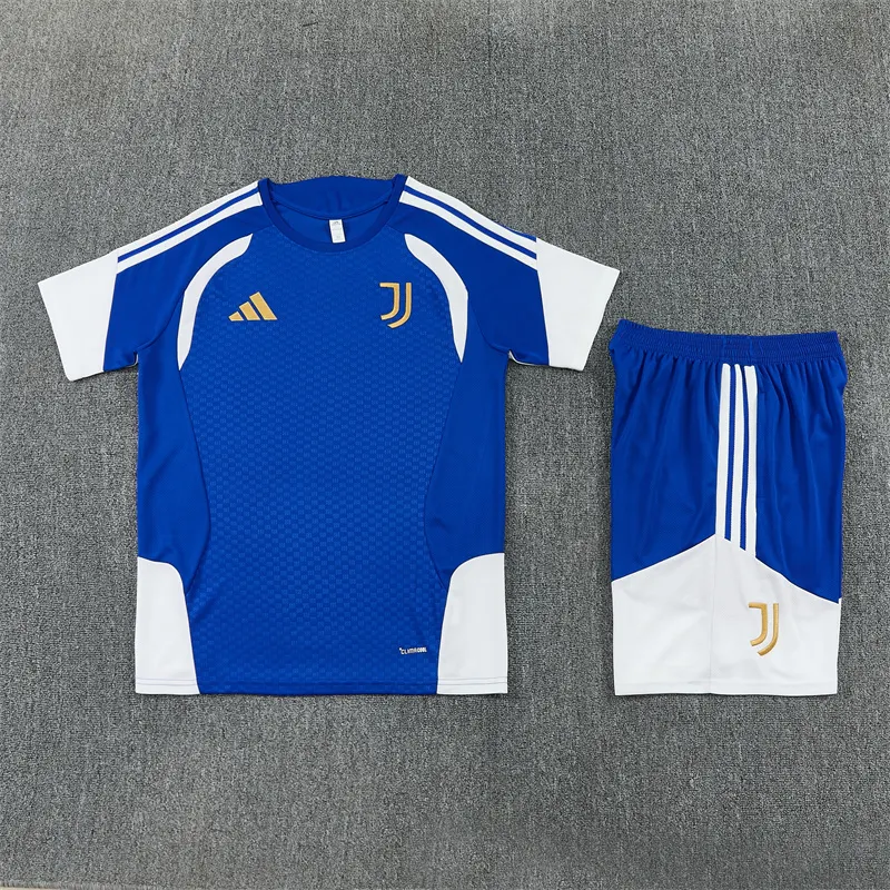 2026-27 Juventus light blue short-sleeved training jersey