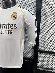 2025-26 Real Madrid Main Long Sleeve Jersey - Players
