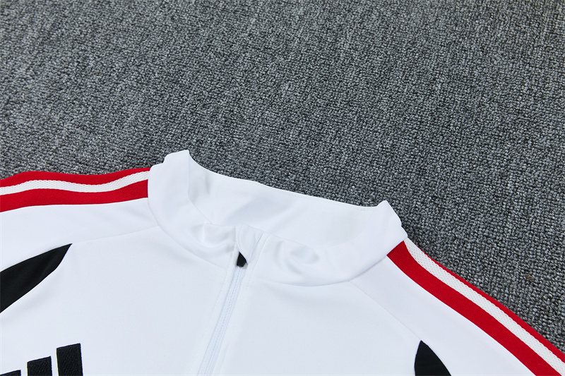 2026-27 Ajax White Half-Zip Training Jersey