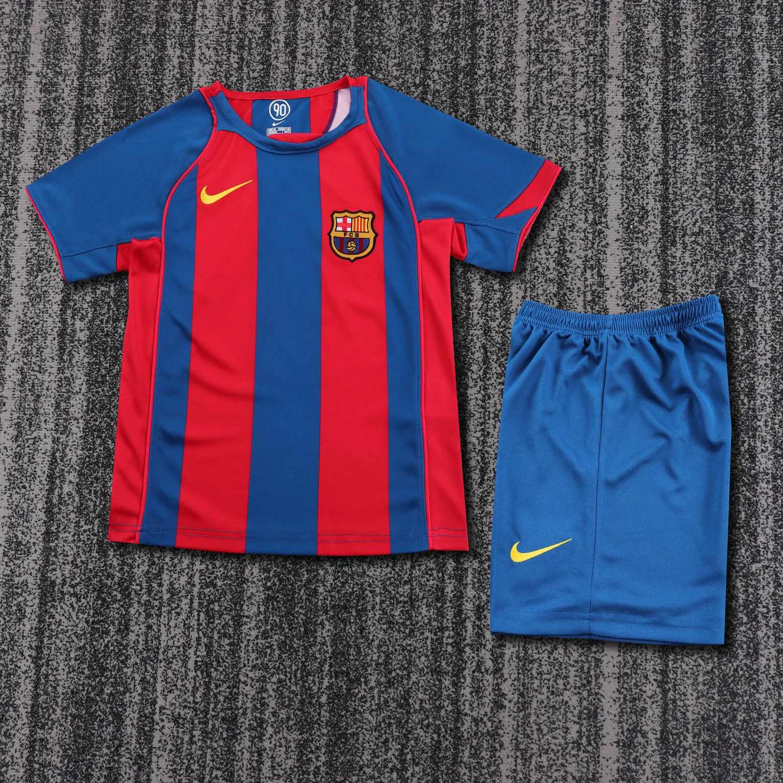 2004-05 Barcelona Home Retro Shirt - Kids