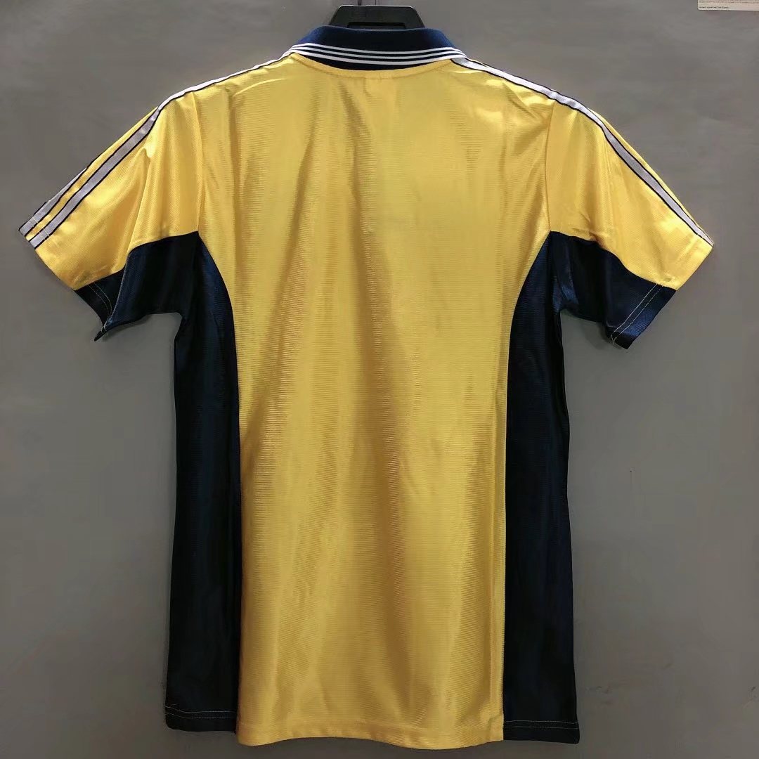1998-99 Marseille gold vintage away jersey
