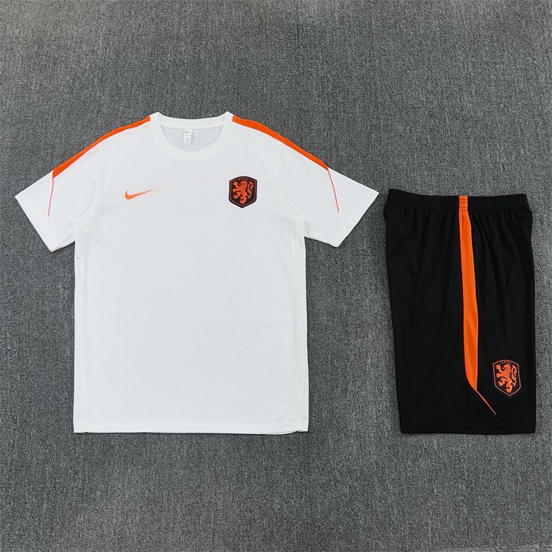 2026-27 Netherlands White Short-Sleeve Training Jersey