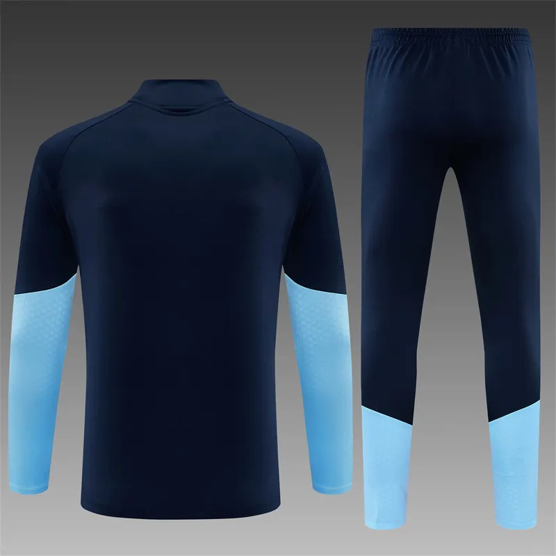 2026-27 Argentina Royal Blue Half-Zip Training Jersey