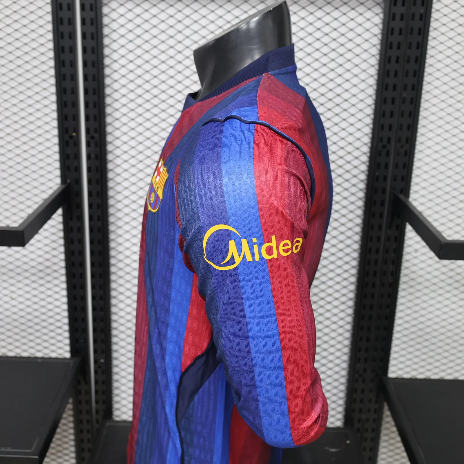 2026-27 Barcelona Home Long-Sleeve Jersey – Player Version
