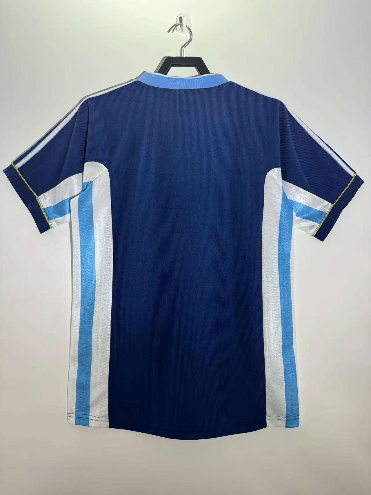 1998 Argentina Away Retro Jersey