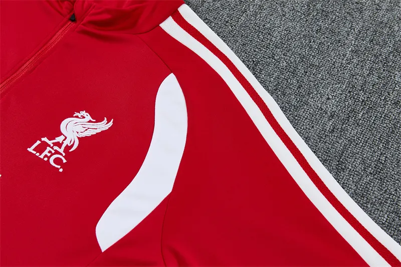 2026-27 Liverpool Red Half-Zip Training Kit