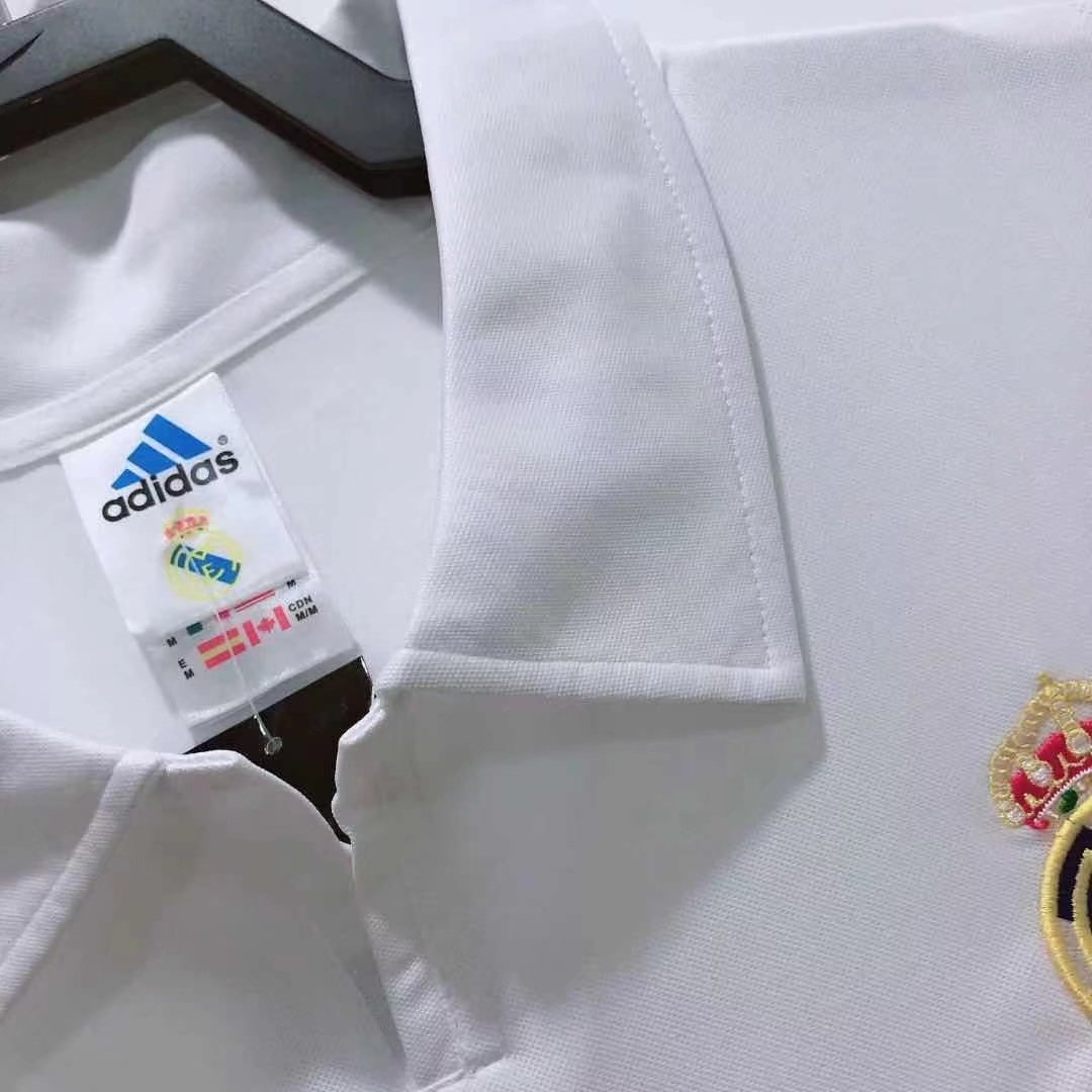 2002-03 Real Madrid Home Retro Jersey - Champions League Edition