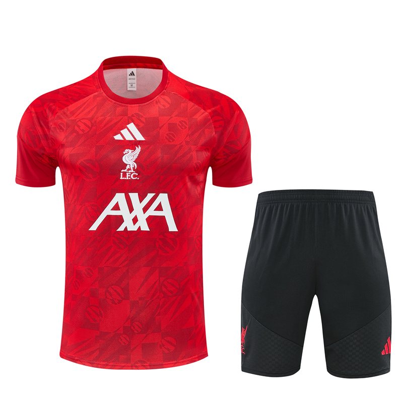 2026-27 Liverpool Red Short-Sleeve Training Kit