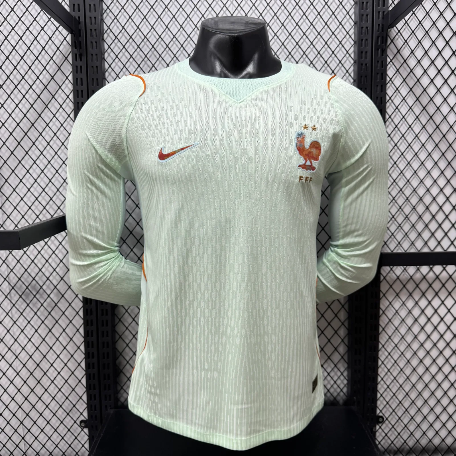 2026 France National Team Away Long-Sleeve Jersey – Player Version
