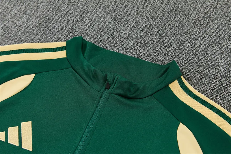 2026-27 Real Madrid Green Half-Zip Training Jersey