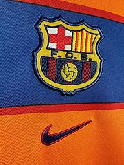 1998-99 Barcelona second away retro jersey