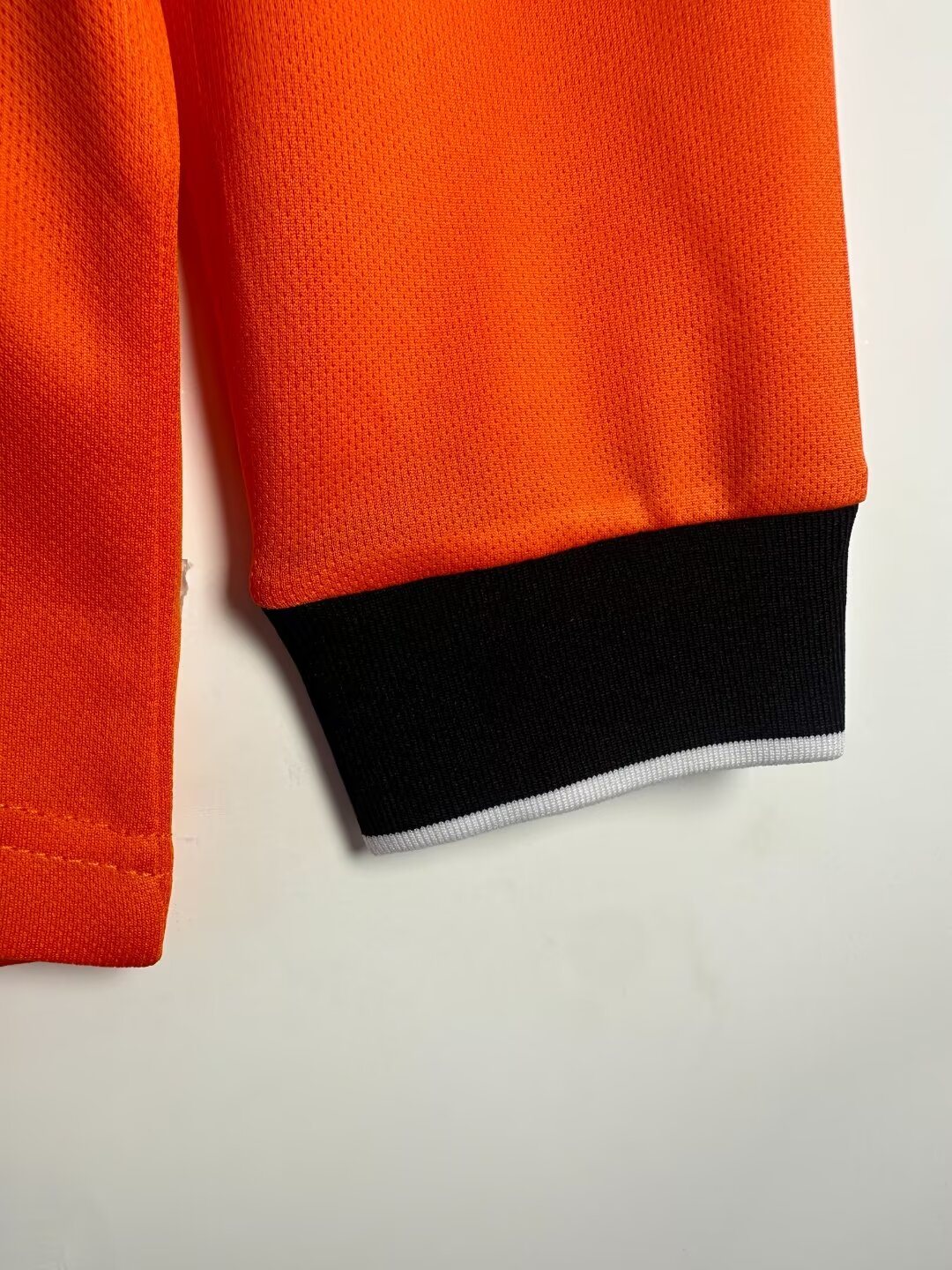 1998 Netherlands Home Long Sleeve Retro Jersey