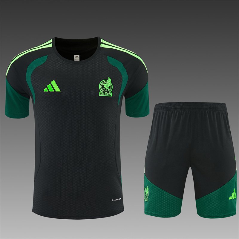 2026-27 Mexico Black Short-Sleeve Training Jersey