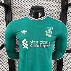 2025-26 Liverpool FC Away Long Sleeve Jersey - Player Edition