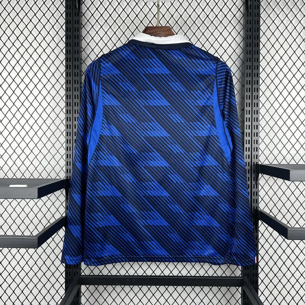 2026-27 France Home Long-Sleeve Jersey – Fan Version